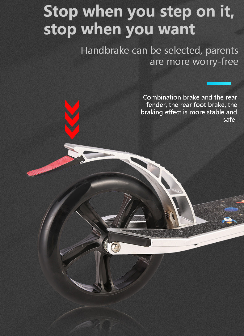 C5SAdult scooter aluminum alloy folding portable scooter 7