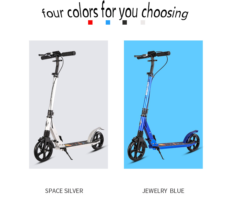 C5SAdult scooter aluminum alloy folding portable scooter 14