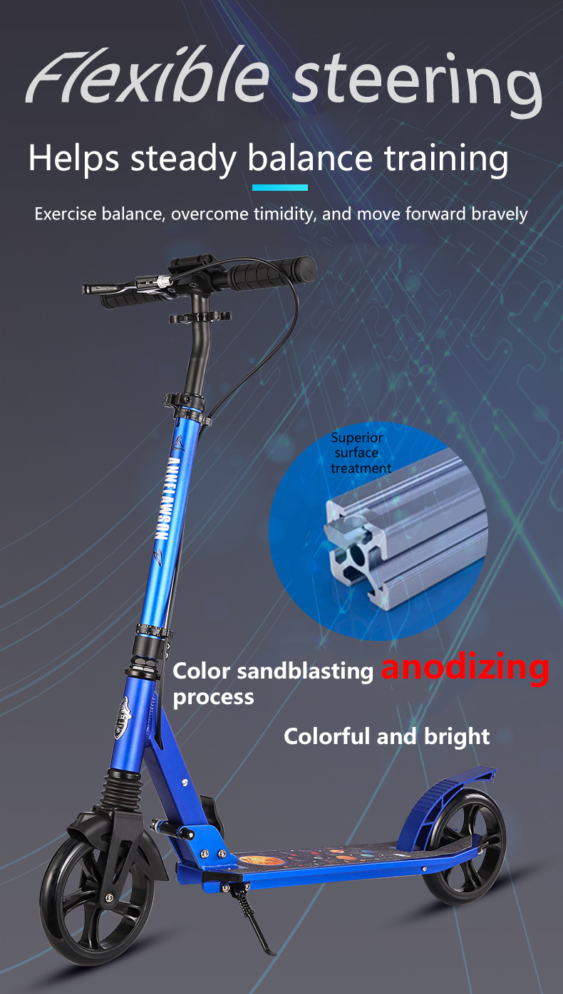 C5SAdult scooter aluminum alloy folding portable scooter 3