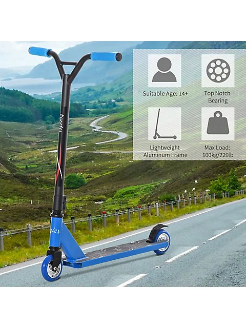 S03Stunt Scooter Blue 1