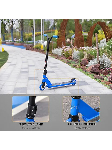 S03Stunt Scooter Blue 2