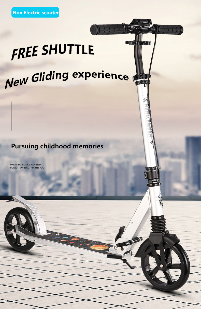 C5SAdult scooter aluminum alloy folding portable scooter 0