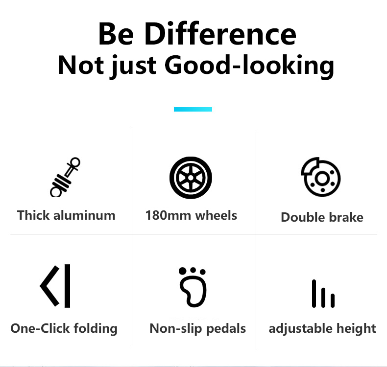 C5SAdult scooter aluminum alloy folding portable scooter 1