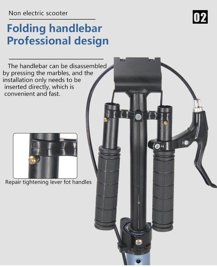 A6D double brake scooter 5