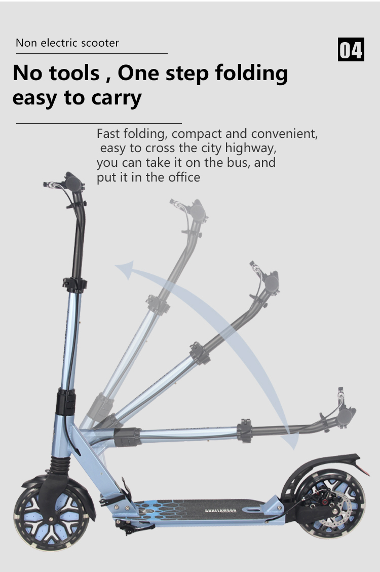 A6D double brake scooter 6