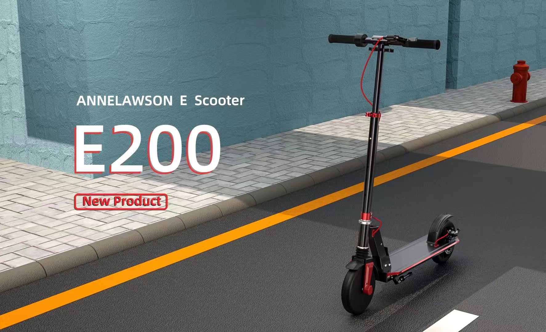 E200 electric scooter 1